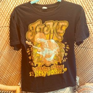 Soft black Jimi Hendrix  t-shirt!